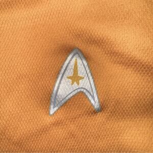 Men’s Star Trek Captain Kirk Jersey size Large Kellogg’s Promotional Collectable